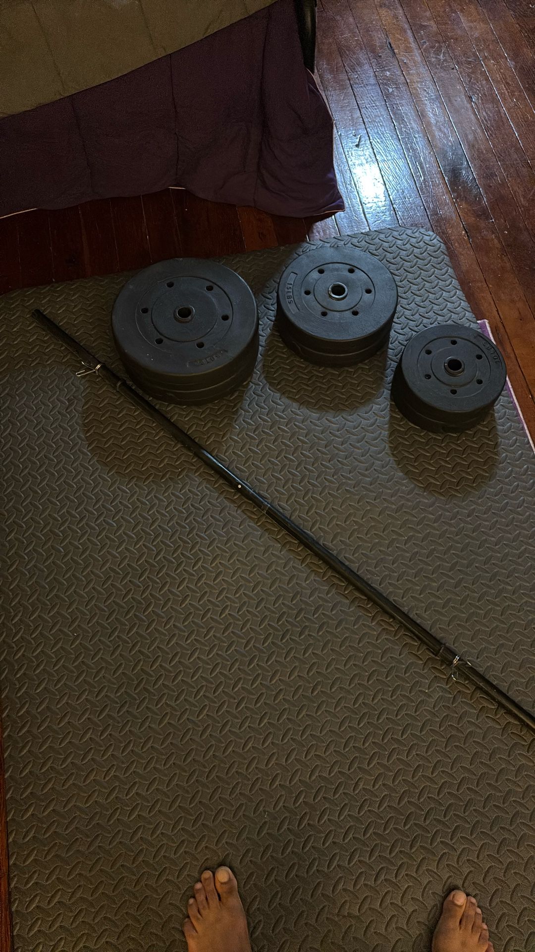 100lbs Barbell Set