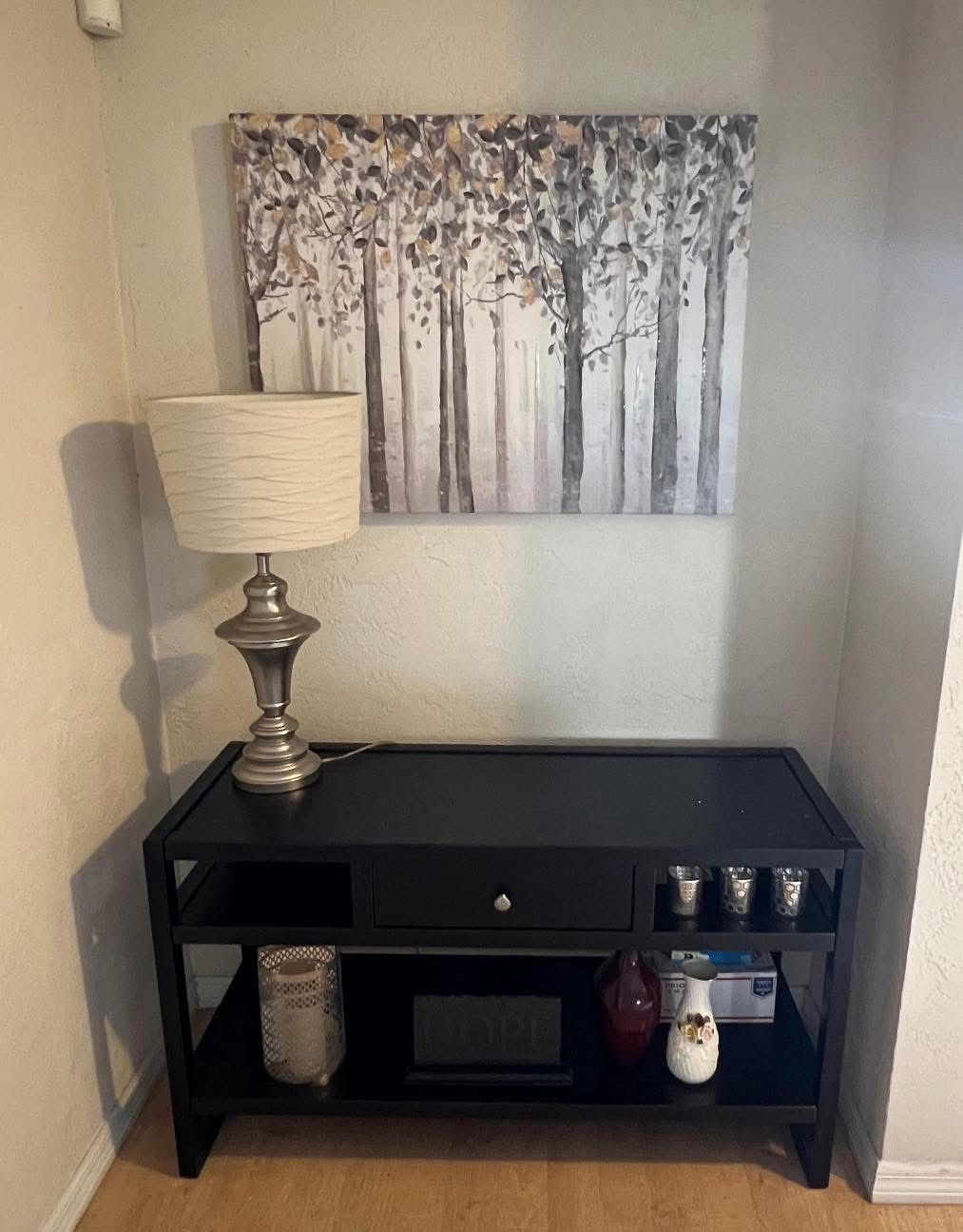50” Console Accent Table