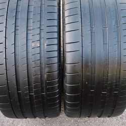 Pair 20 Michelin Pilot Super Sport 275/35zr20 80-90% Tread Life