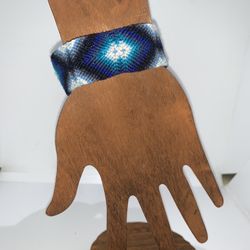 Handwoven Blue Bracelet 