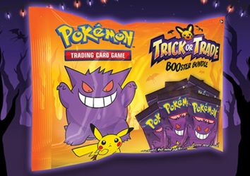 Pokemon Trick Or Trade HALLOWEEN EDITION BOOSTER PACKS