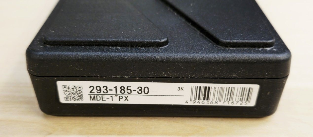 Mitutoyo 293-185-30 QuantuMike 0-1" Digital Micrometer