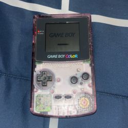 Game boy Color Clear Purple 