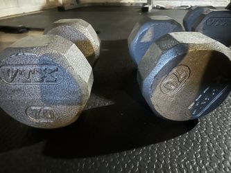 70lb Dumbbell Set