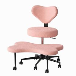 Ergonomic Kneeling Chair with Back Support & Wheels – Brand New in Box
