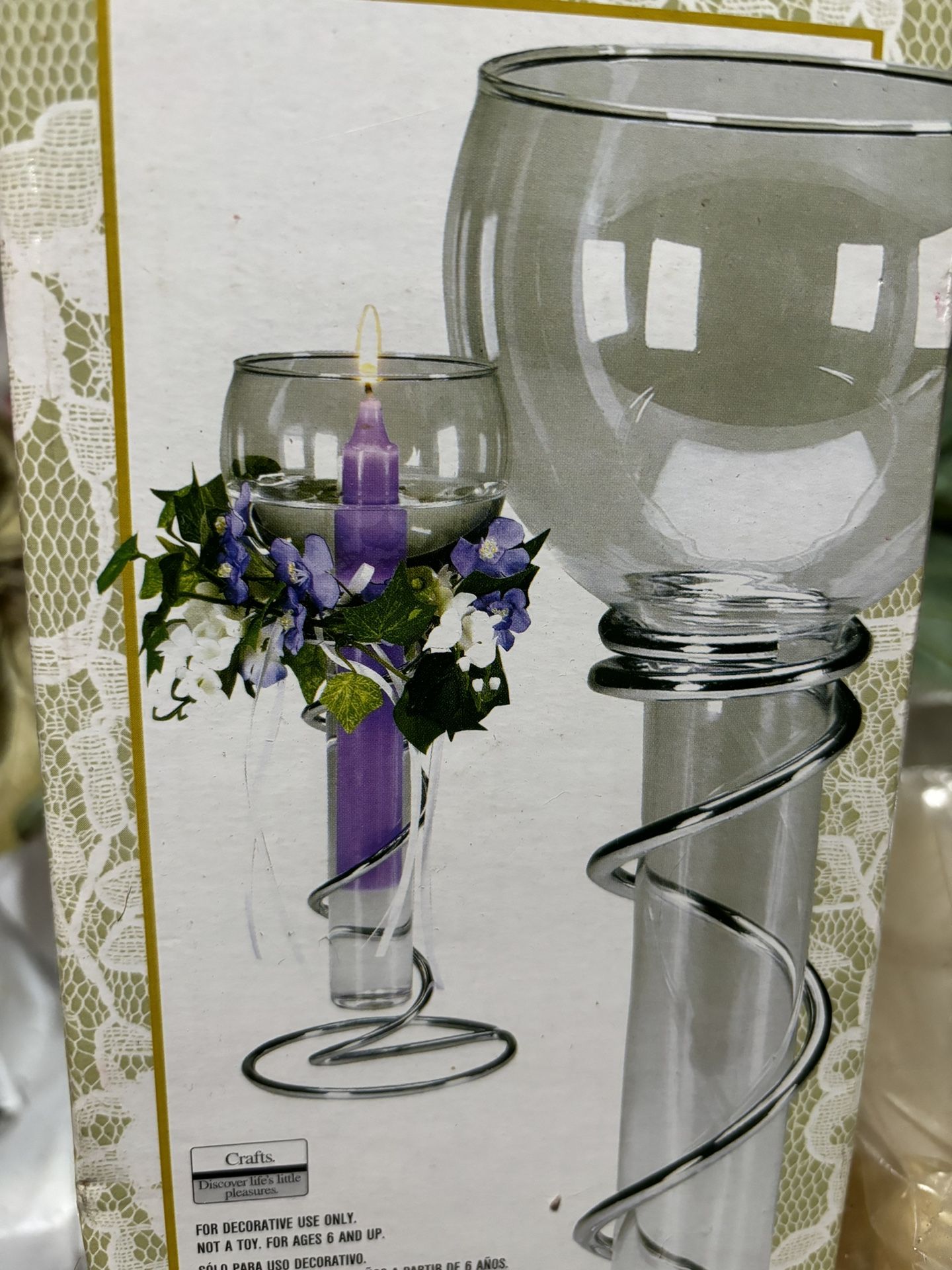 Candle Holder New In Box