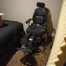 Brand New Pink Velocity Electric Wheelchair. 25,000 Customized Electric Wheelchair With All Kinds Of Attachments. Drives 17 Mph