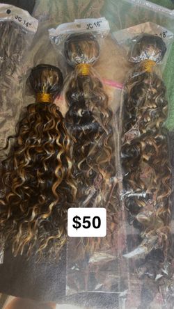 Human hair wigs and bundles