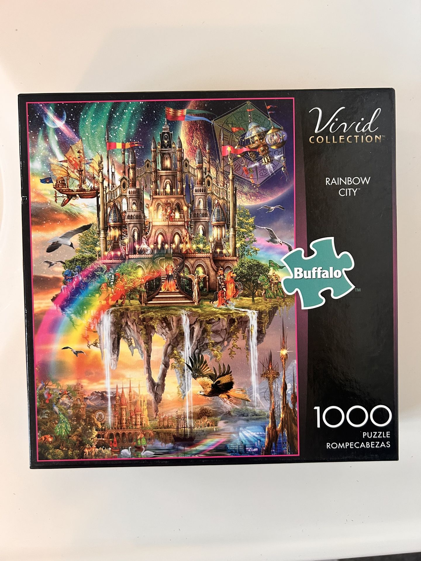 Buffalo Games Rainbow City - 1000 Piece Puzzle