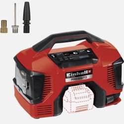 Einhell Pressito Hybrid Air Compressor - Black/Red