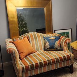 Ethan Allen Queen Anne Style Loveseat