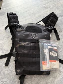 Brand New with Tags Tactical Baby Gear TBG Front Carry Baby Carrier Black Multicam MOLLE 8-33 lbs