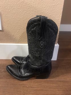 Cuadra ostrich leg boots