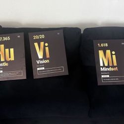 Set Of 3 Canvas Wall Art Pictures