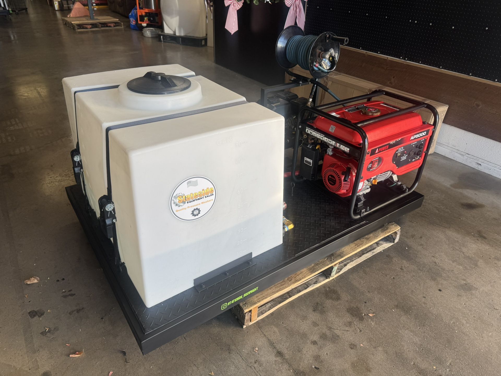 Pressure Washer Skid