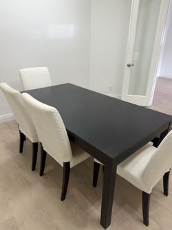 Dinning table with bench