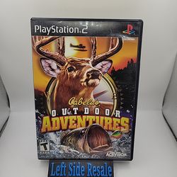Cabela’s : Outdoor Adventures ( Sony PlayStation 2 , PS2 )
