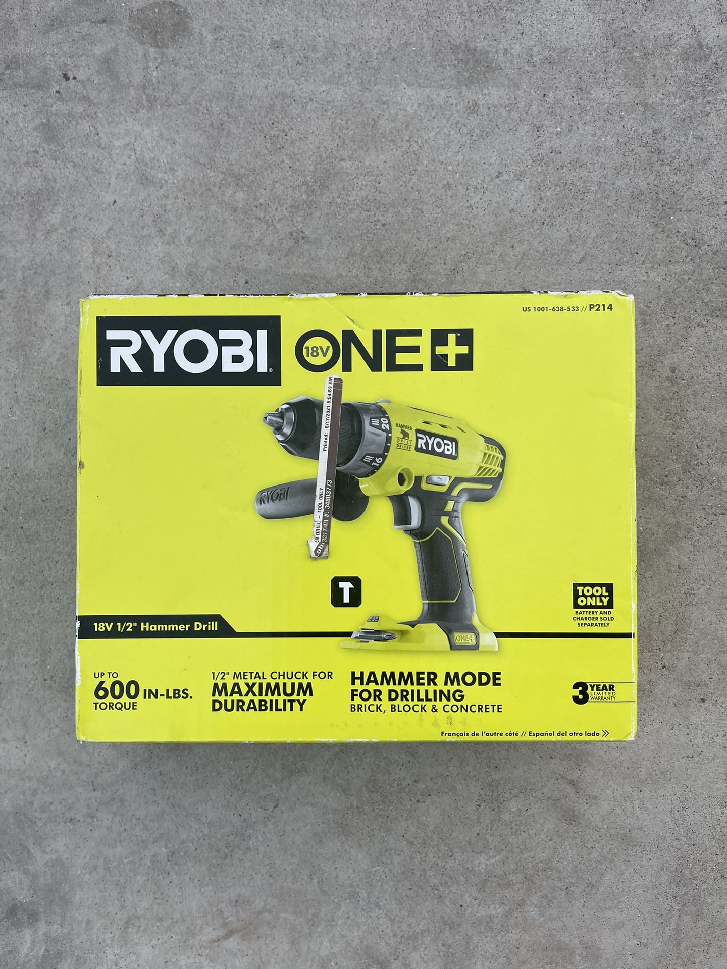 Ryobi Hammer Drill