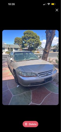 Honda accord 2002 EX