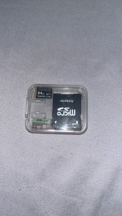 SanDisk 64GB microSD Card with Adapter