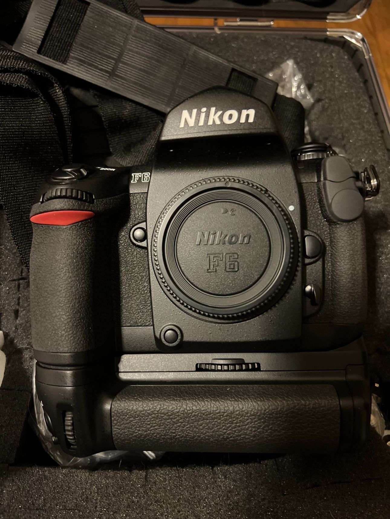 Nikon F6 Body Plus Grip - As New.