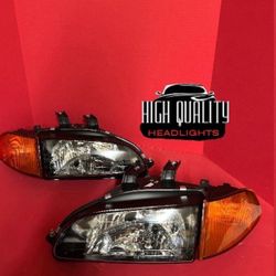 Honda Civic 1992  1995 Headlights
