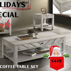 3 Pc Coffee Table 