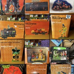 Lemax / Department 56 Spooky Town Halloween Villages 