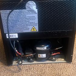 All Black Mini Fridge