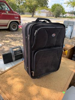 Black Rolling Carry-On Luggage