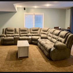 By Ashley Signature 3pc Reclining Sectional💥 Brand New✅ Fastest Delivery 🚚 