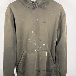 Carhartt hoodie с paint splatter – Large