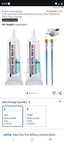 Camping Tent Sealant 