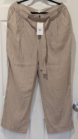 Whistles Belted Crop Trouser 