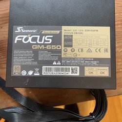 Seasonic Focus 650W PSU