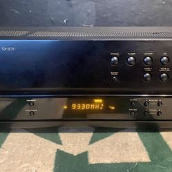 Pioneer SX-205 2.1 Channel AM/FM Stereo Receiver. 