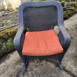 Patio rocking chair