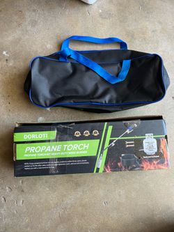 Propane Torch Weed Burner Kit with Storage Bag