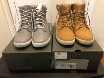 2 Pairs of Timberland Boots…Good Condition!