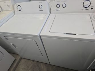 AMANA WASHER_DRYER AND  SET