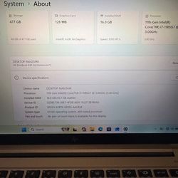 Like New HP Elitebook 840 G8 with I7 and 16gb/512gb