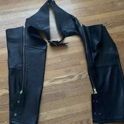 Leather Riding Chaps