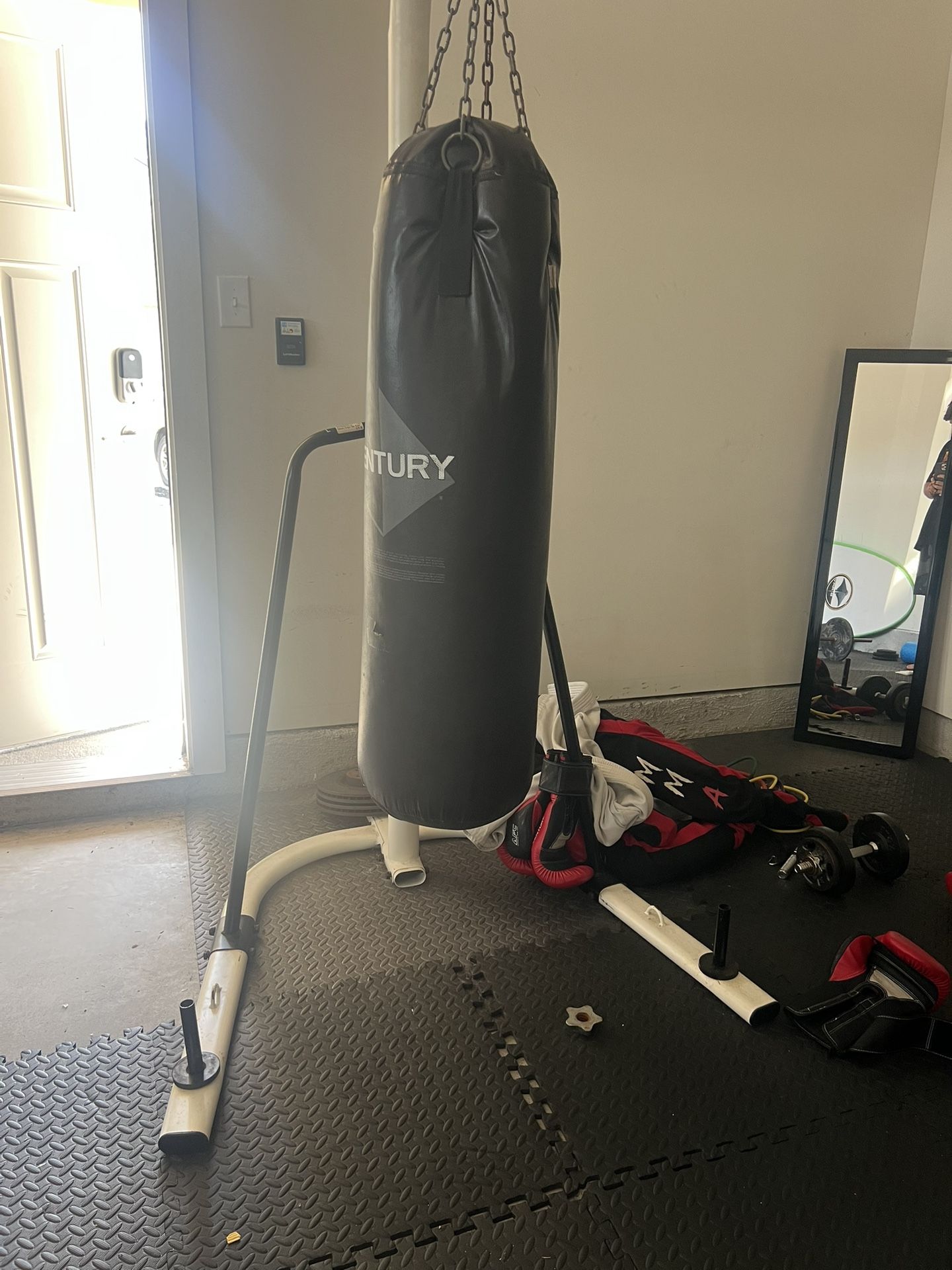 Heavy Bag With Stand