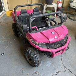 Kids 4x4 Dump Truck. Electric 