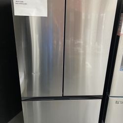 Bespoke 3-Door French Door Refrigerator 30 cu. ft. in Stainless Steel with AutoFill Water Pitcher