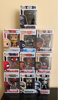 Funko Pop Lot $7 Each / $60 For all