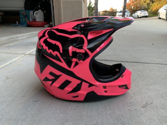 Fox Girls moto helmet/ Size large