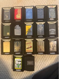 Authentic Zippo Collection
