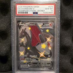 Charizard V #079/073 PSA 10!