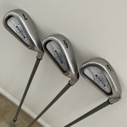 Callaway Big Bertha Steelhead X-14 Irons Set 5, 6, 7 Golf Clubs